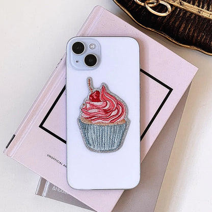 Glitzer Sticker Cupcake III