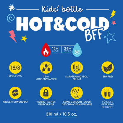 Thermosflasche für Kinder - Monster