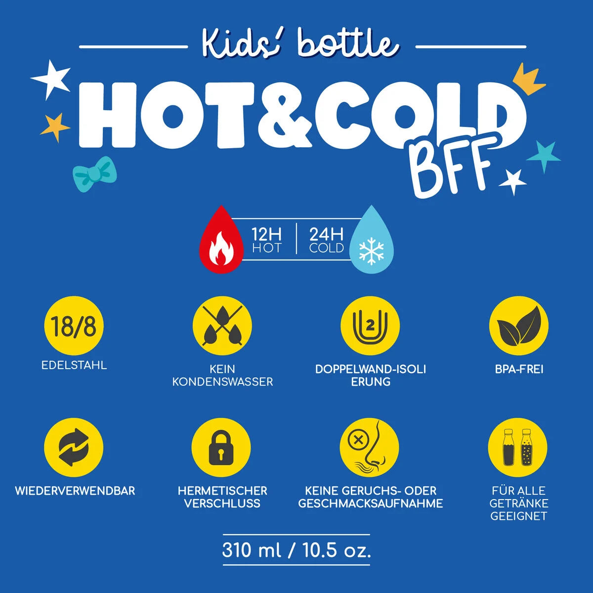 Thermosflasche für Kinder - Pinguin