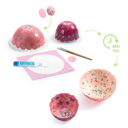 DIY: Schalen basteln rosa