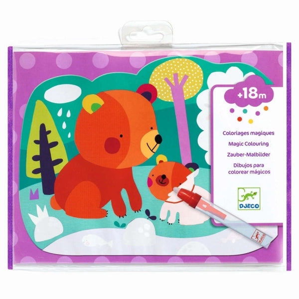 Wassermalen: Im Wald