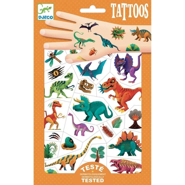 Kinder Tattoos - Dino Club