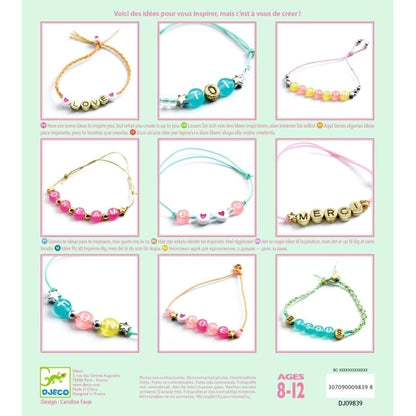 Schmuck basteln: Buchstaben