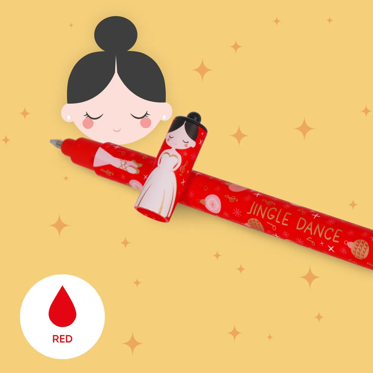 Set mit 3 Löschbaren Gelstiften - The Nutcracker - Erasable Pen