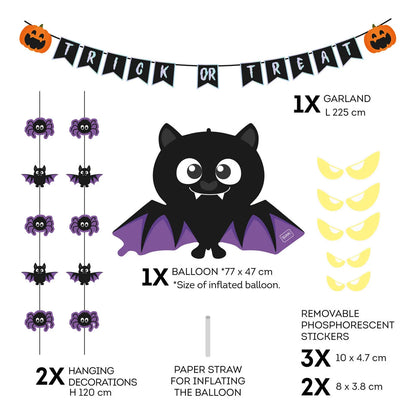 Halloween-Deko-Set für die Tür - Trick Or Treat