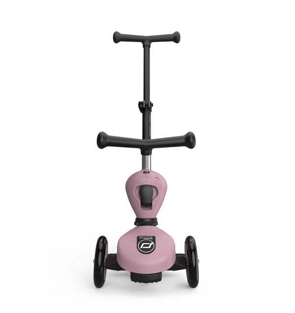 Kinder 2 in 1 Kickboard / Roller - Highwaykick 1 Push and Go wildberry