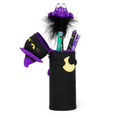 2 in 1 Federmäppchen KAWAII aus weichem Silikon - Halloween