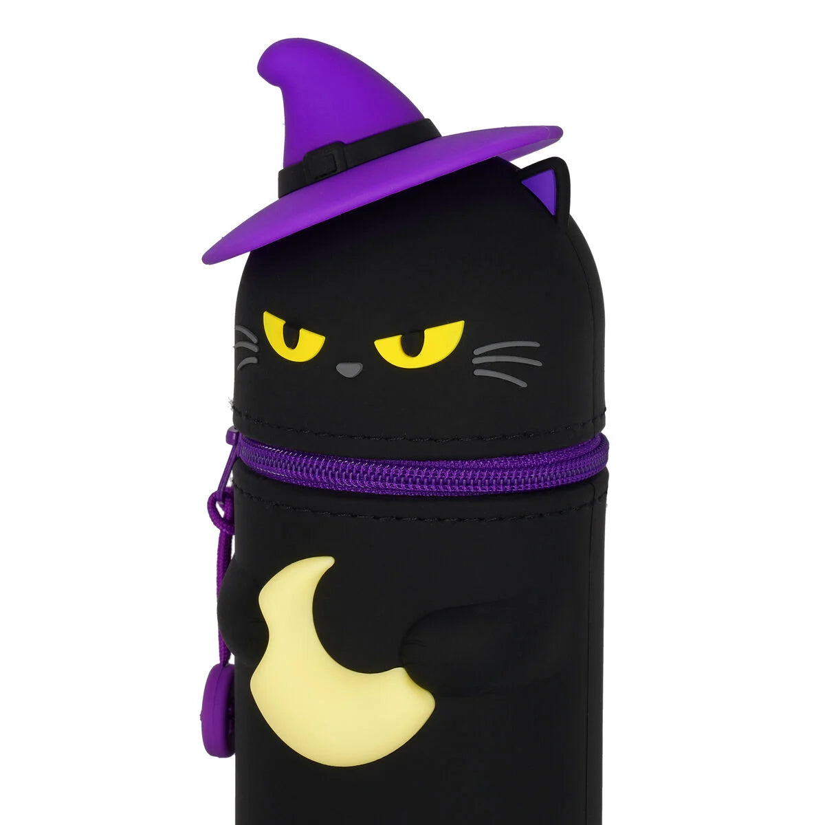 2 in 1 Federmäppchen KAWAII aus weichem Silikon - Halloween