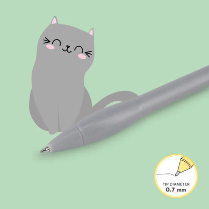 Leuchtender Kugelschreiber - Writing is Magic Kitty