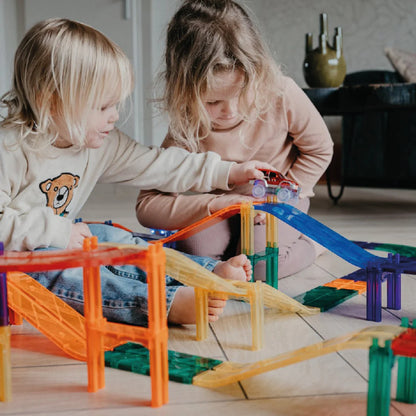 Intense Magnetbausteine Rennbahn - 65 Teile