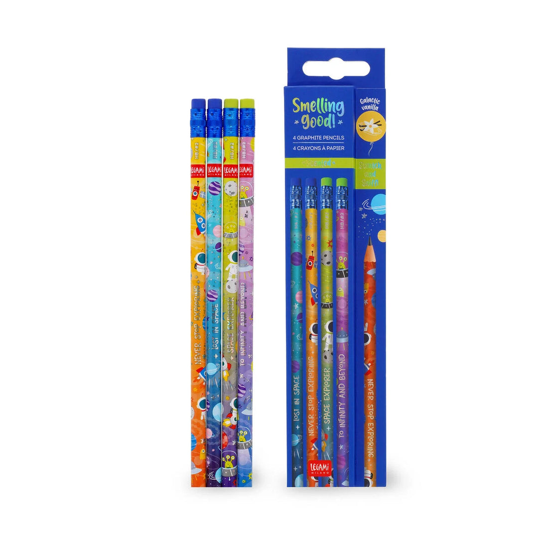 Duftende HB-Bleistifte - 4er Set