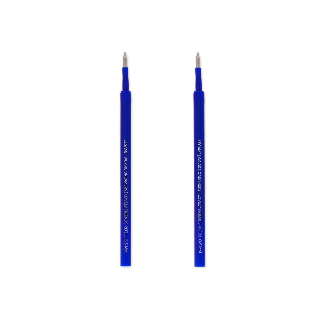 Set mit 2 Nachfüllminen für Gelstifte Lovely Friends - Blaue Tinte