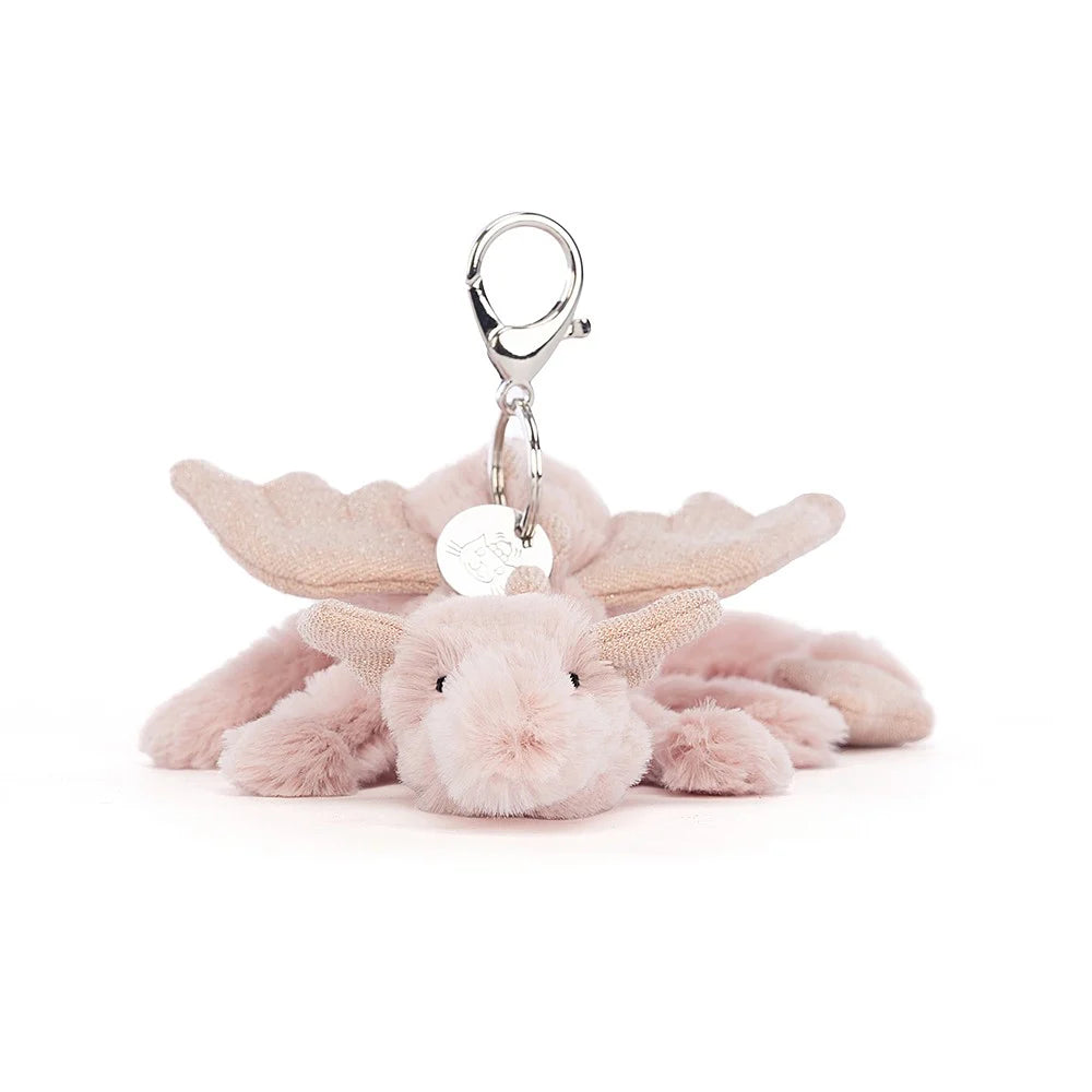 Schlüsselanhänger Rose Dragon Bag Charm