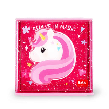 Erweiterbare Schreibtischbox - Cutie Cube, Unicorn