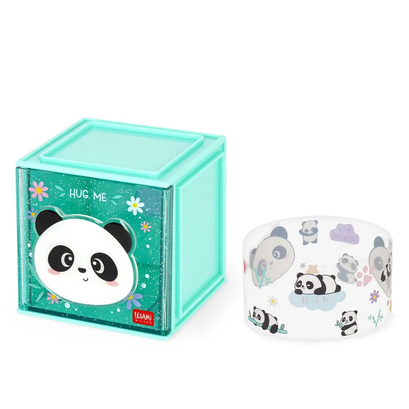 Erweiterbare Schreibtischbox - Cutie Cube, Panda