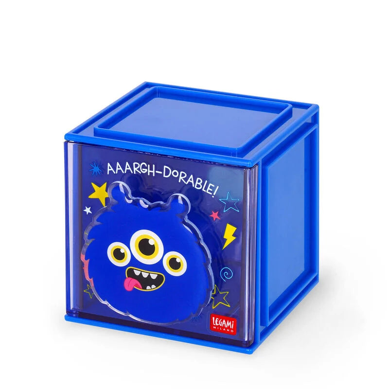 Erweiterbare Schreibtischbox - Cutie Cube, Monster