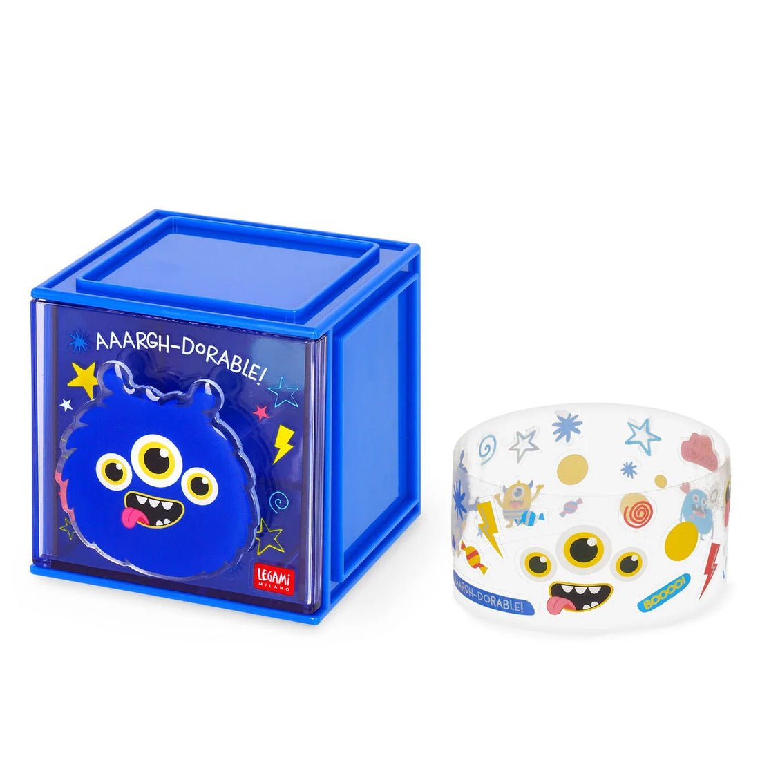 Erweiterbare Schreibtischbox - Cutie Cube, Monster