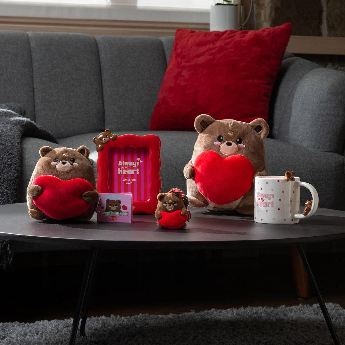 Plüsch-Schlüsselanhänger Teddy Bear - Tiny Super Soft!