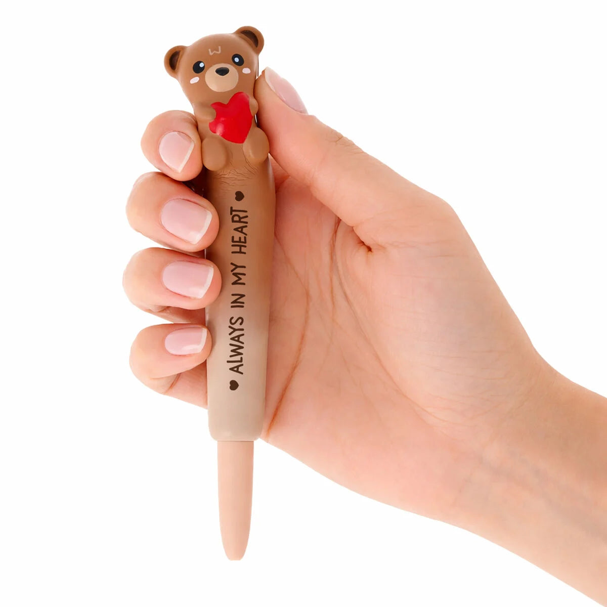 Squishy-Gelstift Teddy Bear „Always in my heart“ - Squeezies