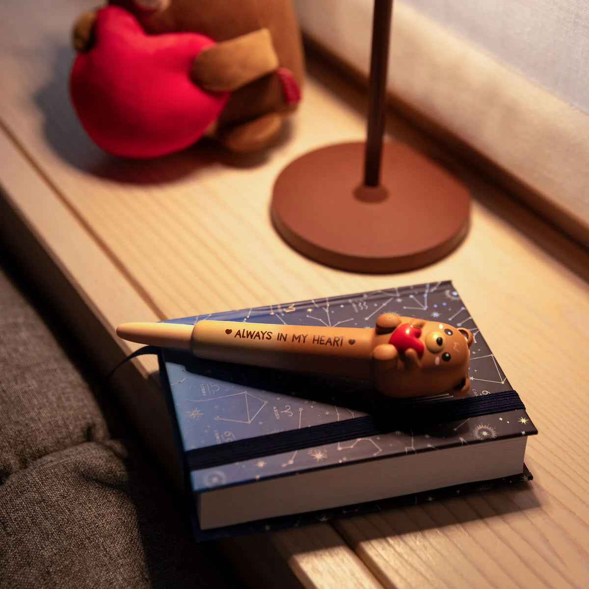 Squishy-Gelstift Teddy Bear „Always in my heart“ - Squeezies