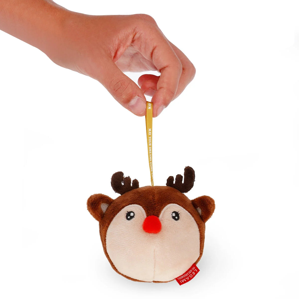 Weihnachtsdekoration aus Plüsch - Reindeer - Oh-Oh-Ohrnaments