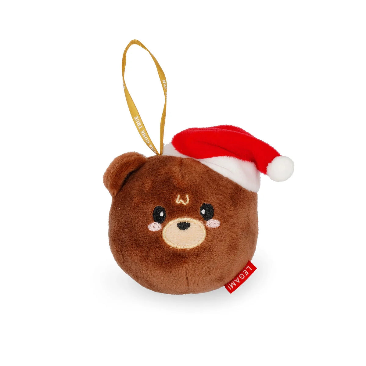 Weihnachtsdekoration aus Plüsch - Teddy Bear - Oh-Oh-Ohrnaments