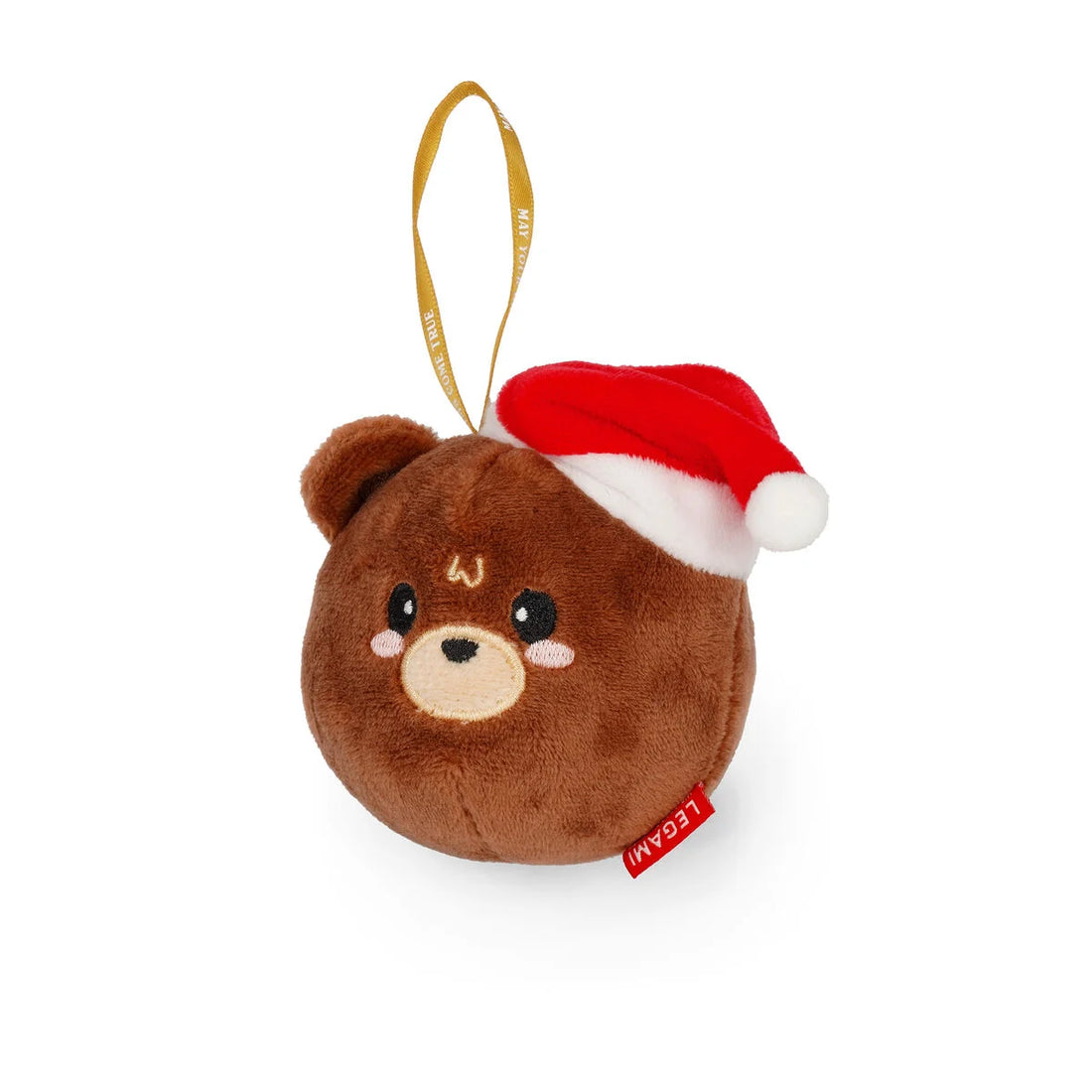 Weihnachtsdekoration aus Plüsch - Teddy Bear - Oh-Oh-Ohrnaments