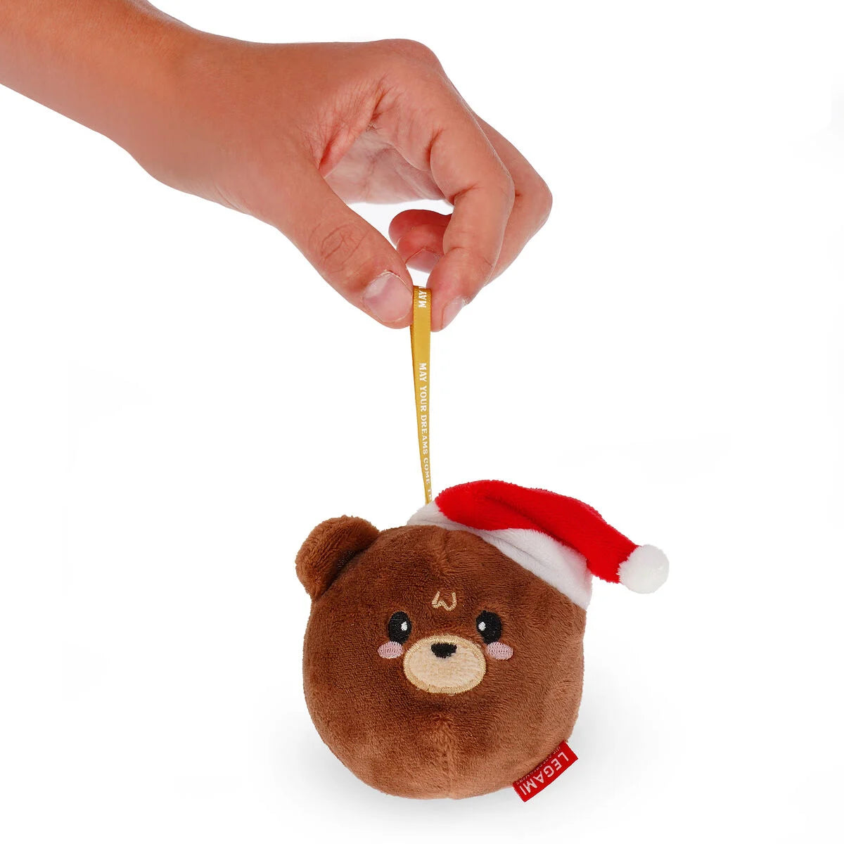Weihnachtsdekoration aus Plüsch - Teddy Bear - Oh-Oh-Ohrnaments