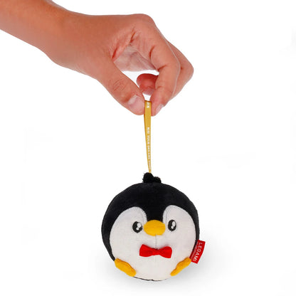 Weihnachtsdekoration aus Plüsch - Penguin - Oh-Oh-Ohrnaments