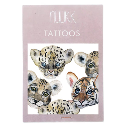 vegane Kindertattoos - Löwe
