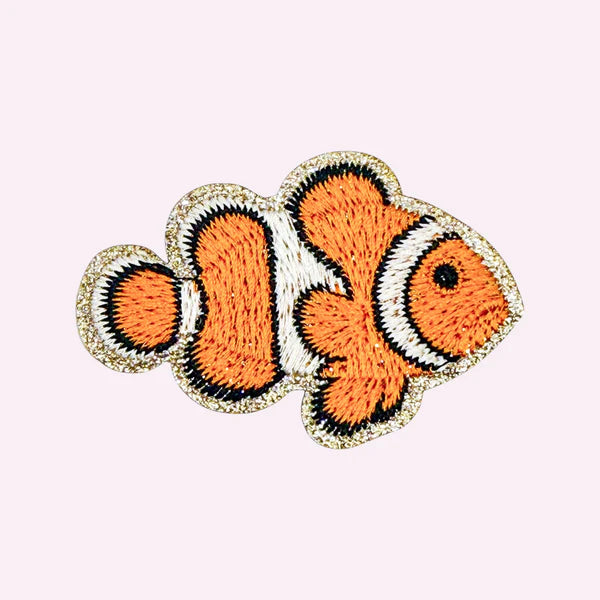 Glitzer Sticker Clownfish