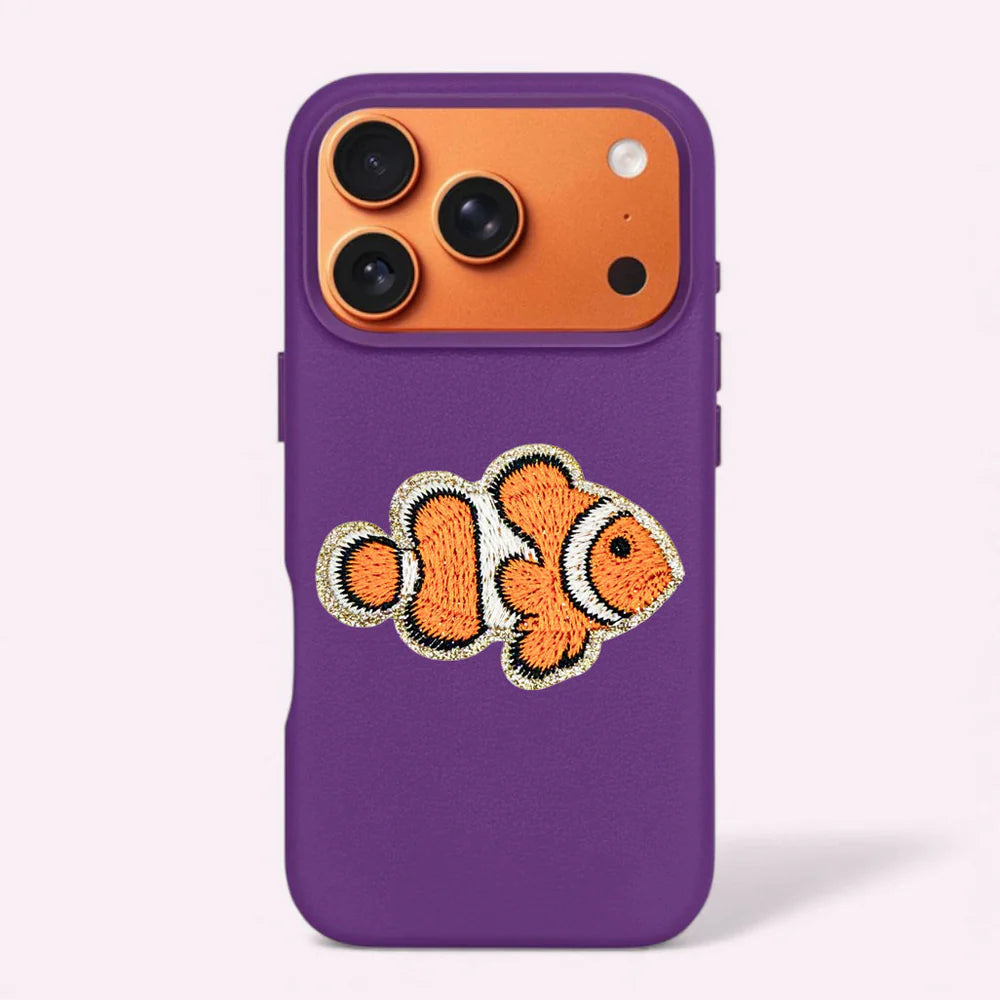Glitzer Sticker Clownfish