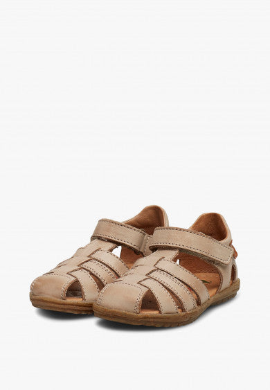 Kinder halb geschlossene Sandalen See, taupe