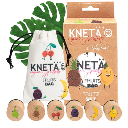 Holzstempel 6er Set, Fruits