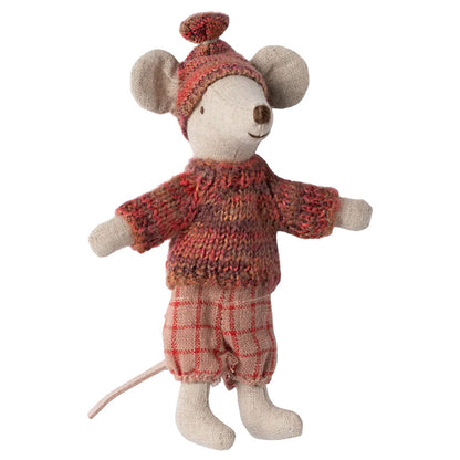 Wintermaus mit Skiset, Große Schwester - Rose