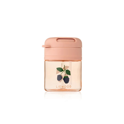 Trinkbecher mit Strohhalm - Pavia Tritan berry