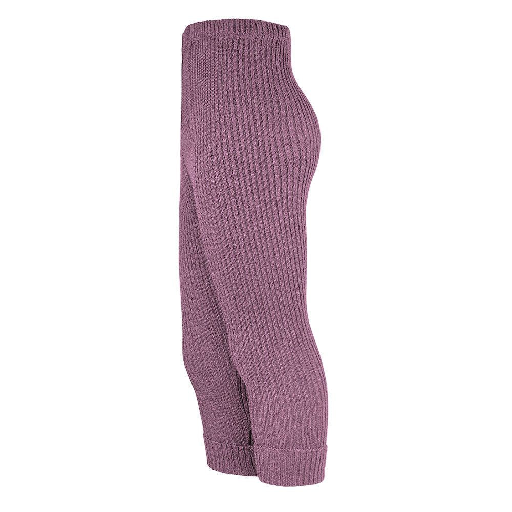 MINI Leggings aus Wolle - hellmauve