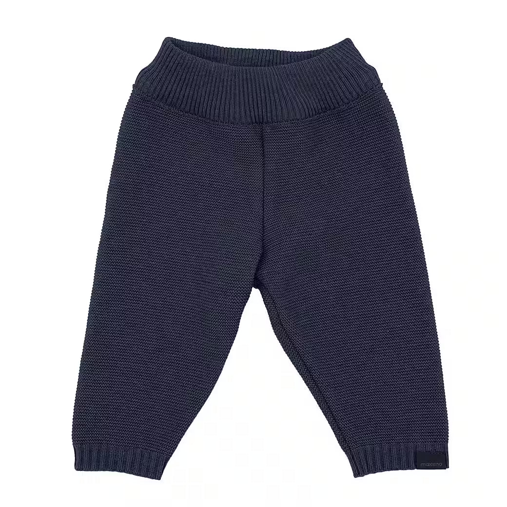 GOTS BABY Strickhose - navy