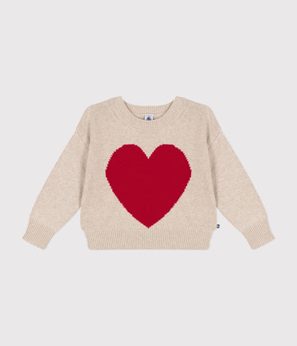 Kinderpullover aus Wolle und Baumwolle