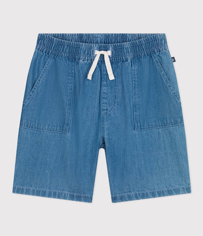 Kinder-Shorts aus leichtem Denim