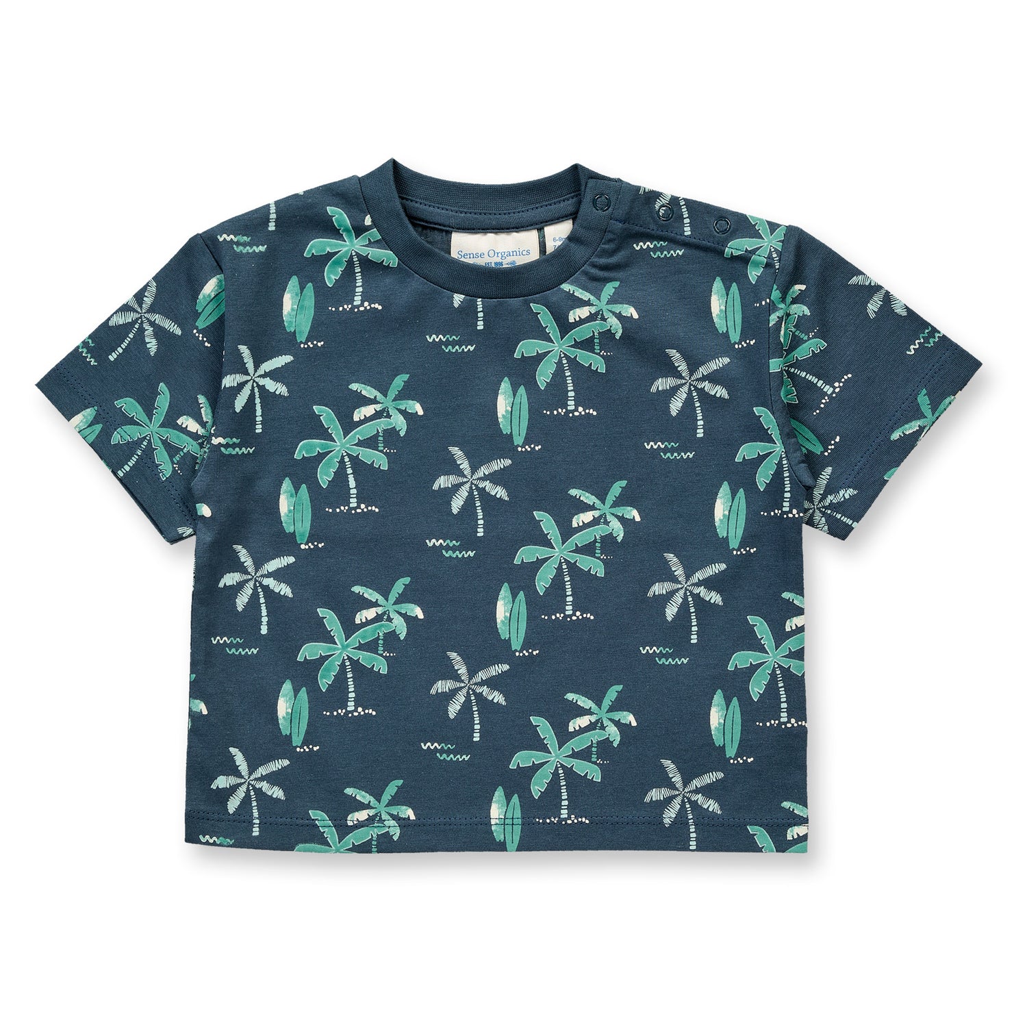 Baby T-Shirt mit Palmen, Modell ANTON