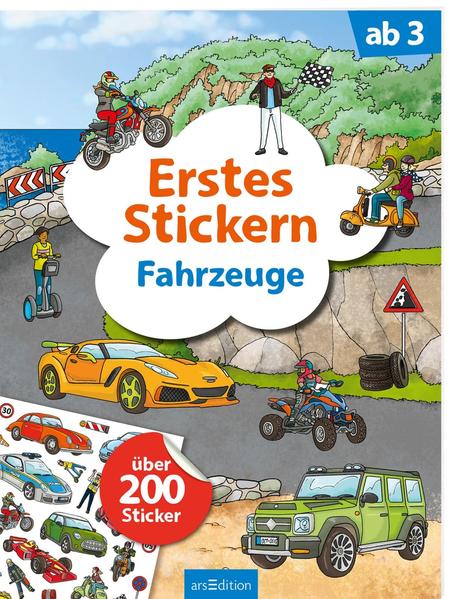 Erstes Stickern - Fahrzeuge