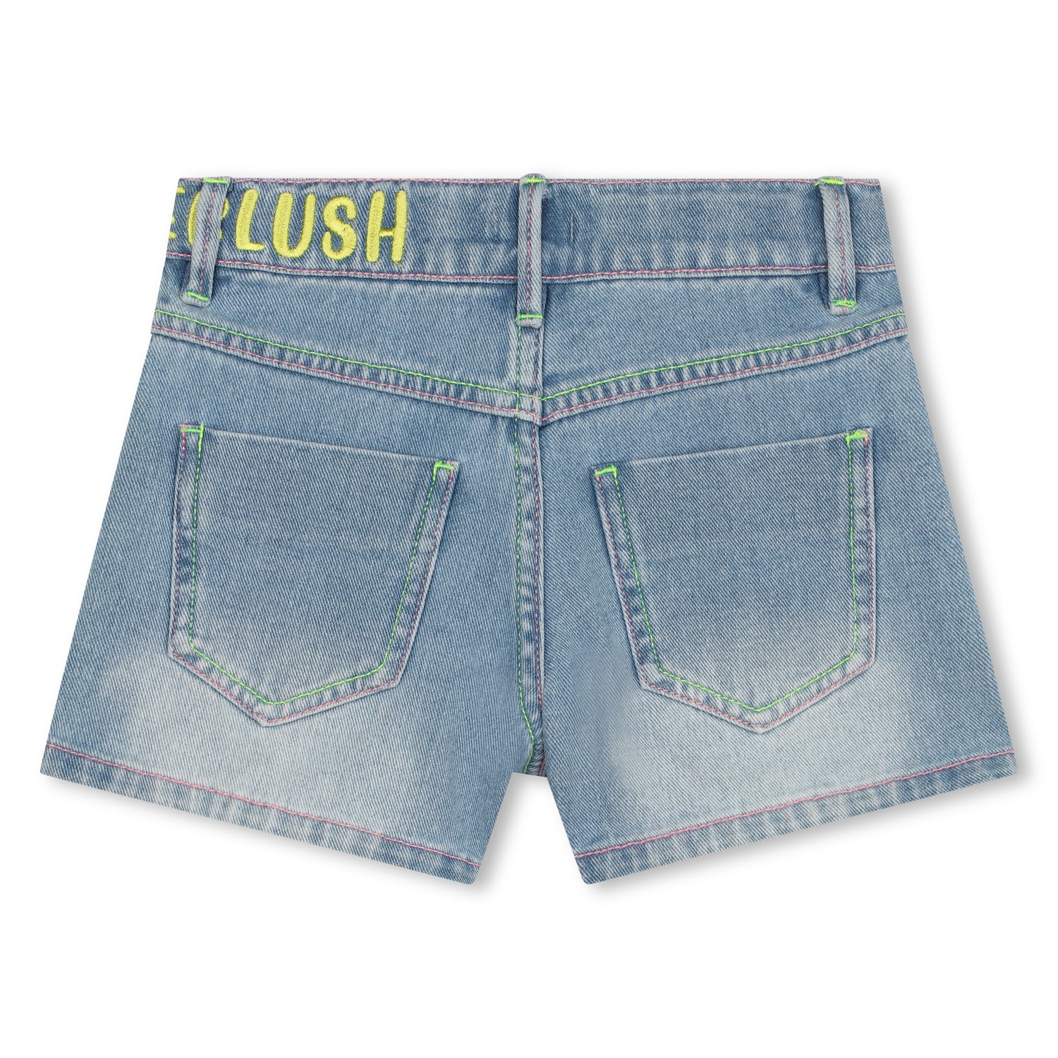 Bestickte Jeansshorts