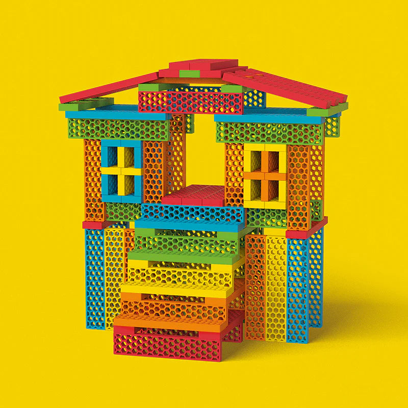 Hello Box &quot;Rainbow-Mix&quot; mit 100 Bausteinen