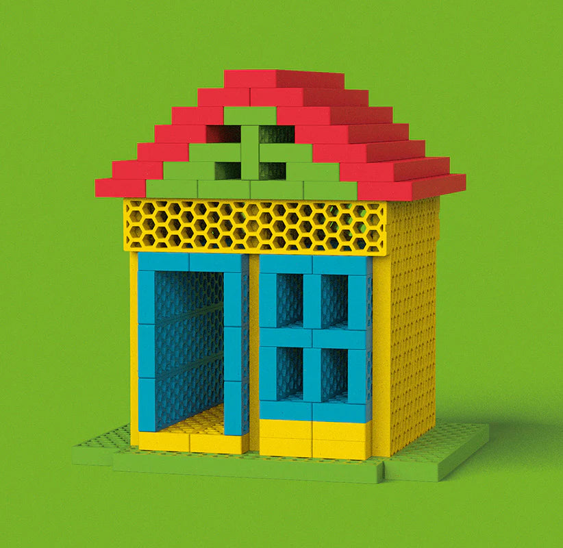 Hello Box &quot;Rainbow-Mix&quot; mit 100 Bausteinen