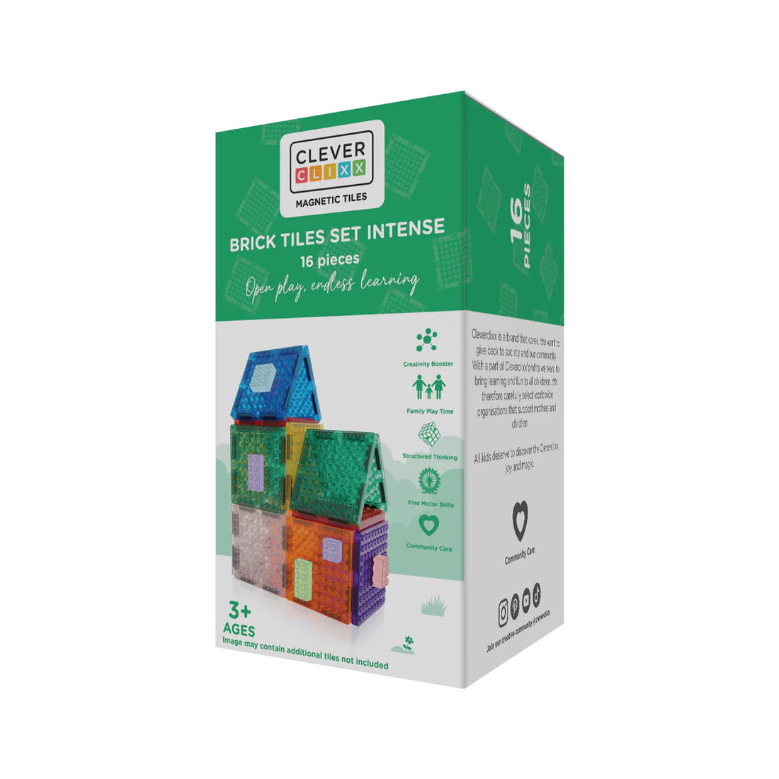 Brick Tiles Pack Intense - 16 Pieces