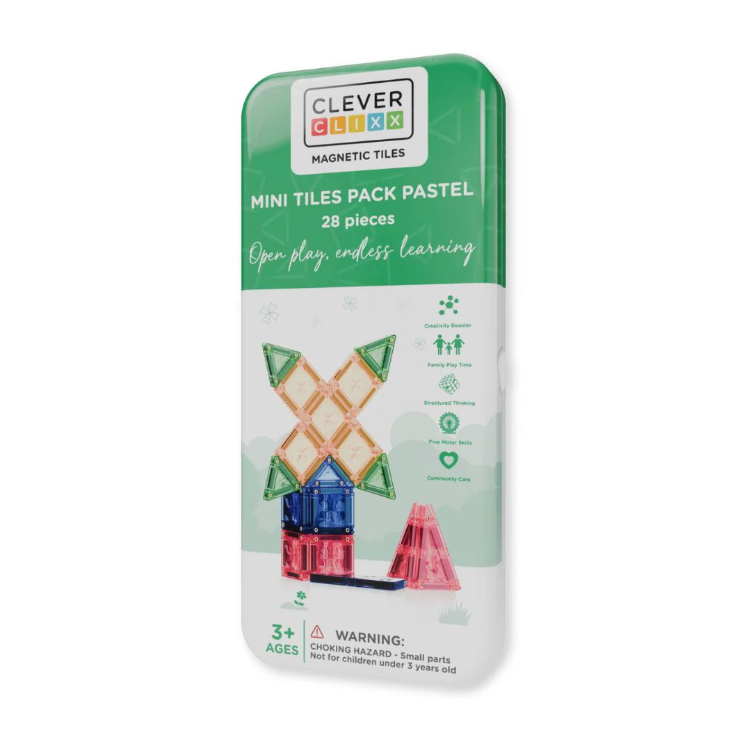 Mini Tiles Pack Pastellfarben - 28 Teile