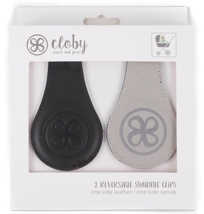 Magnetclips Leder - 2er Set