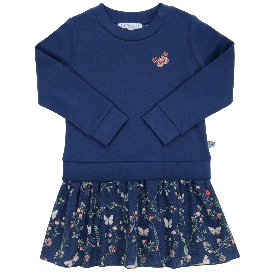 Sweatkleid Webpatch