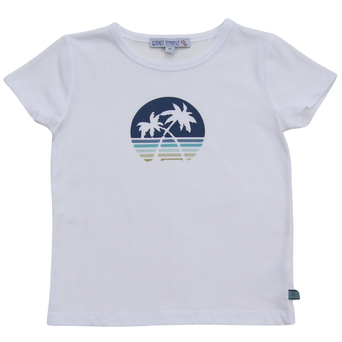Shirt mit Palmendruck
